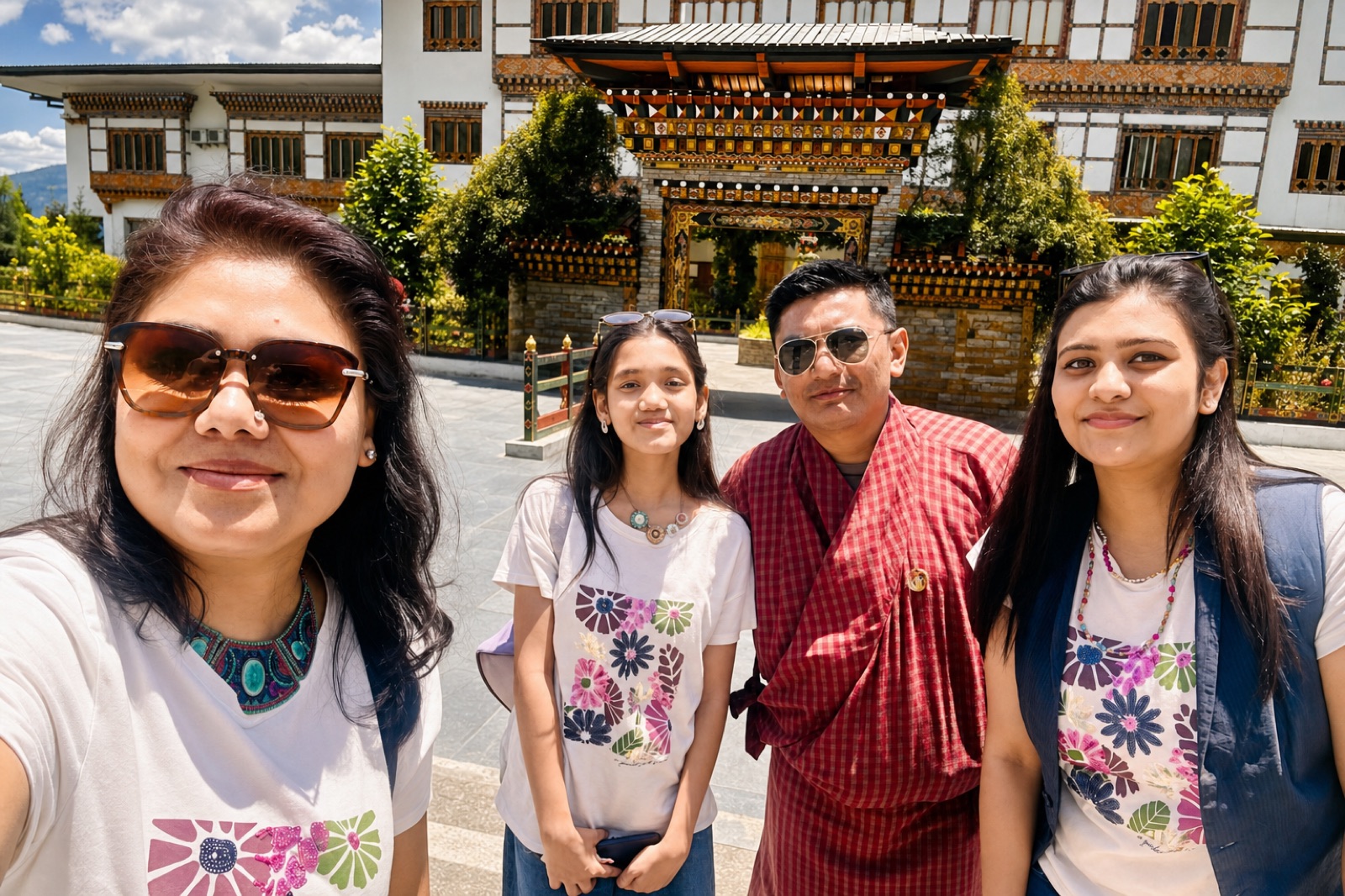 Family holiday in Bhutan