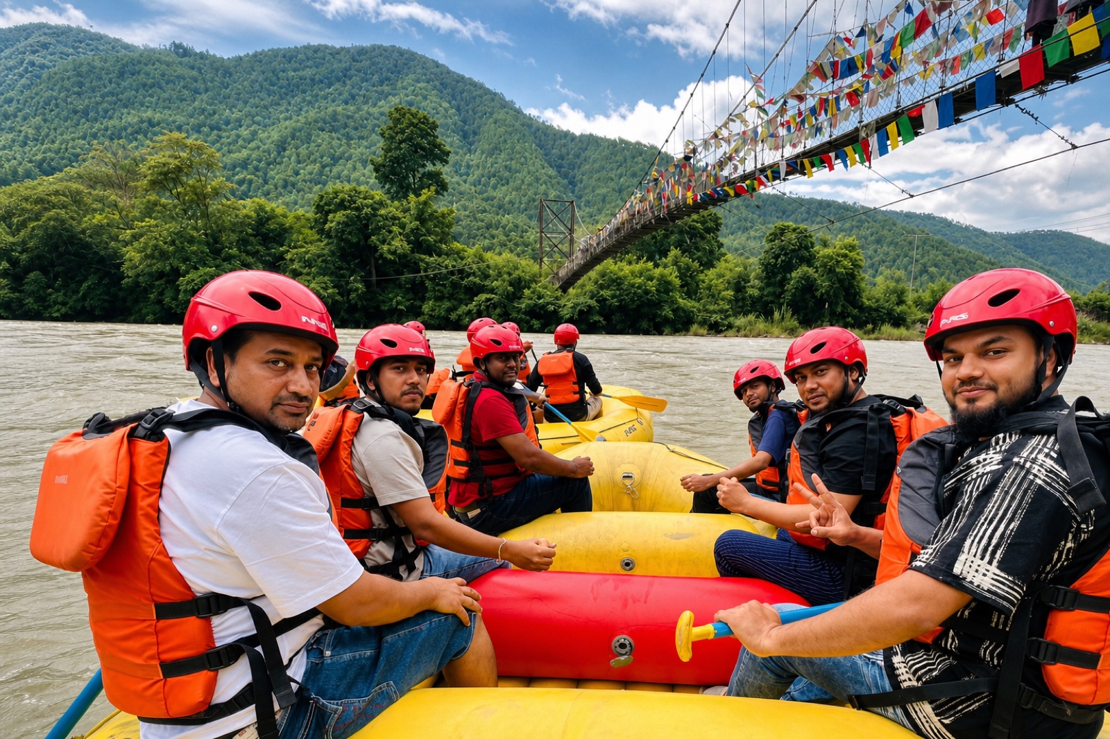 Bhutan rafting adventure